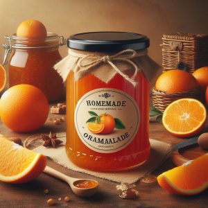 Domácí pomerančová marmeláda