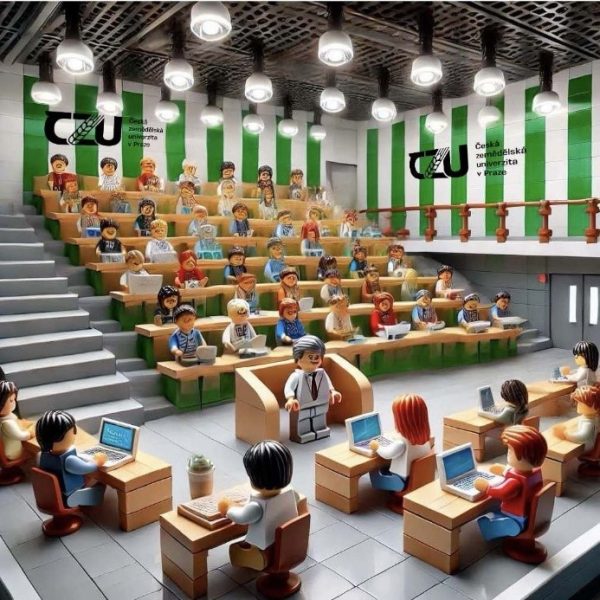 LEGO PEF posluchárna