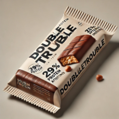 Double Trouble Protein Bar – Čokoládová proteinová tyčinka s vysokým obsahem bílkovin
