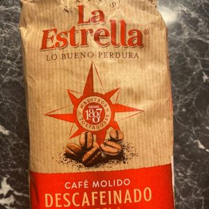 La Estrella Café Molido Descafeinado Mezcla
