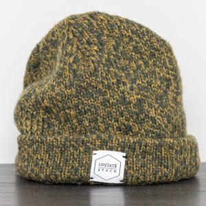 Pletená čepice - zelená