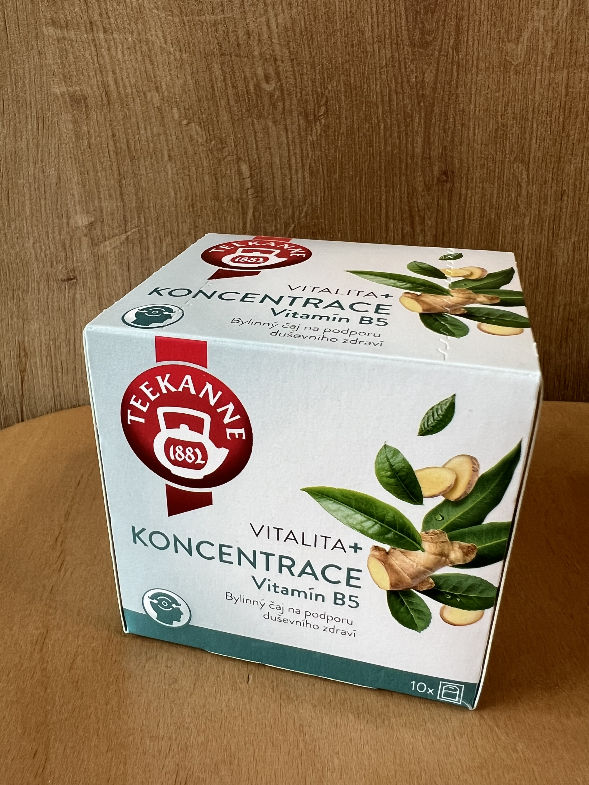 Teekanne - Vitalita + koncentrace, vitamín B5