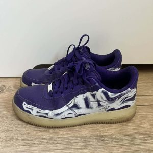 Nike Air Force 1 Low "Purple Skeleton"