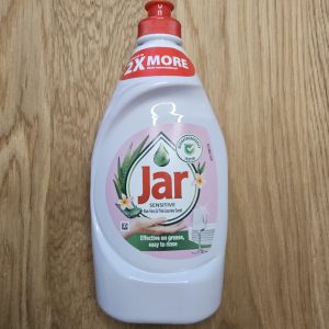 Jar Sensitive – jemný prostředek na ruční mytí nádobí