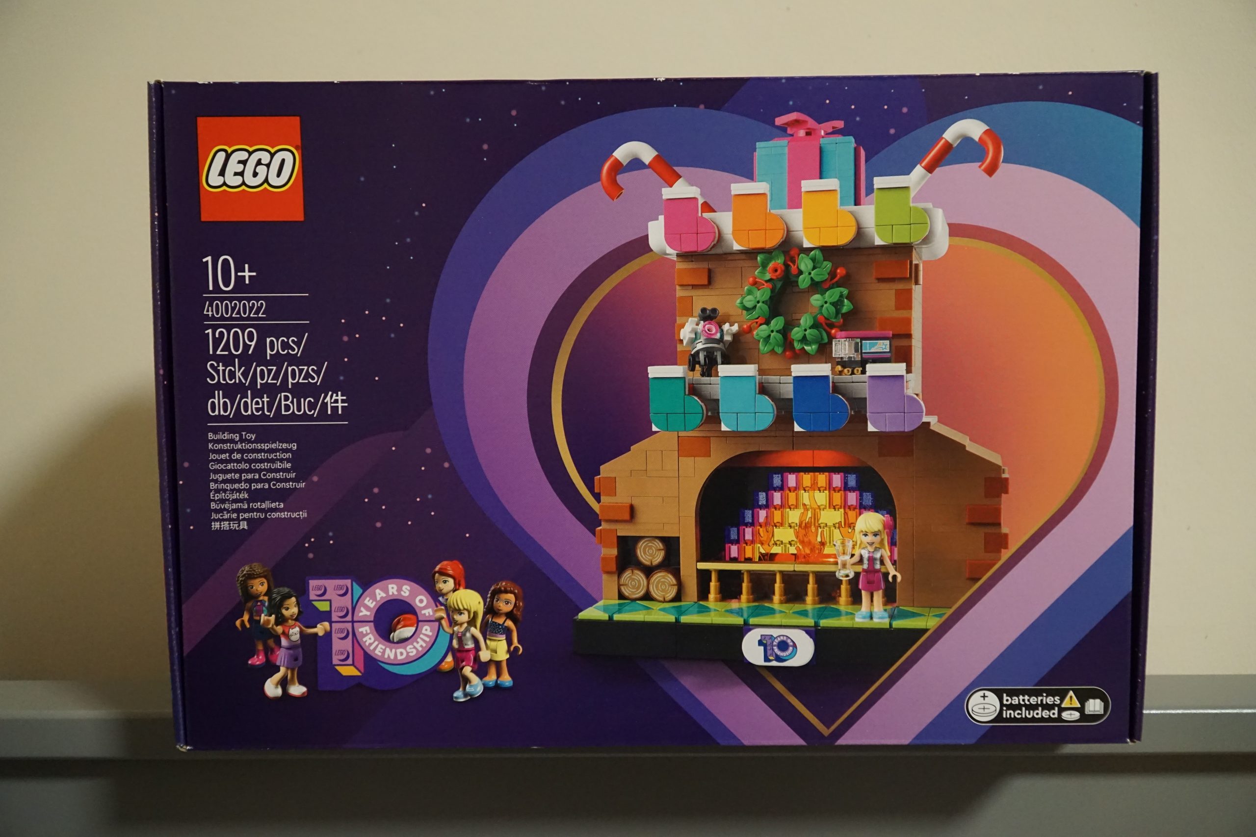 Lego Holiday Fireplace