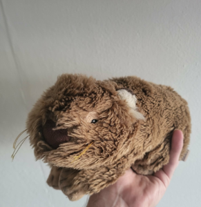 Plyšový vombat - hnědý