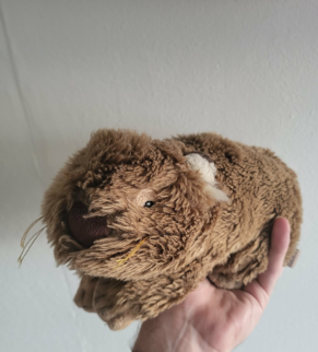 Plyšový vombat - hnědý