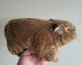 Plyšový vombat - hnědý - Obrázek 2